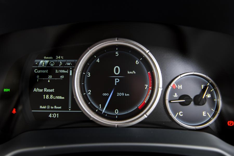 Панель приборов Lexus RX350 F-Sport 2019 года  (ZA) (фото 22 из 36)